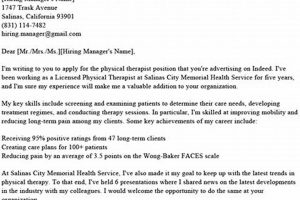 Physical Therapist Cover Letter: Examples & Tips Physical Health & Fitness – Boost Your Body, Energy, and Wellbeing Physical Therapist Cover Letter: Examples & Tips | Physical Health & Fitness – Boost Your Body, Energy, and Wellbeing