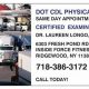 Get Your DOT Physical Exam in Queens, NY Today! | Physical Health & Fitness – Boost Your Body, Energy, and Wellbeing