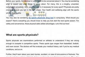 Drug Testing in Sports Physicals: Facts & Myths Physical Health & Fitness – Boost Your Body, Energy, and Wellbeing Drug Testing in Sports Physicals: Facts & Myths | Physical Health & Fitness – Boost Your Body, Energy, and Wellbeing