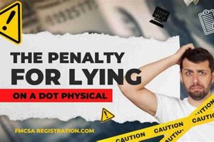 DOT Physical Lies: Penalties & Consequences Physical Health & Fitness – Boost Your Body, Energy, and Wellbeing DOT Physical Lies: Penalties & Consequences | Physical Health & Fitness – Boost Your Body, Energy, and Wellbeing