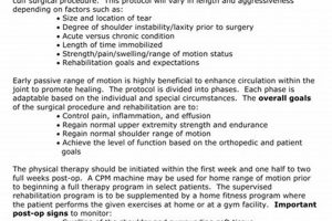 Complete Rotator Cuff Repair Protocol for PT Physical Health & Fitness – Boost Your Body, Energy, and Wellbeing Complete Rotator Cuff Repair Protocol for PT | Physical Health & Fitness – Boost Your Body, Energy, and Wellbeing