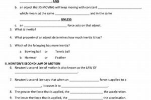 Free Physical Science Newton's Laws Worksheet with Answers Physical Health & Fitness – Boost Your Body, Energy, and Wellbeing Free Physical Science Newton's Laws Worksheet with Answers | Physical Health & Fitness – Boost Your Body, Energy, and Wellbeing