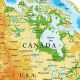 Detailed USA & Canada Physical Map | Physical Health & Fitness – Boost Your Body, Energy, and Wellbeing