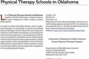 Best Physical Therapy Degree Programs in Oklahoma Physical Health & Fitness – Boost Your Body, Energy, and Wellbeing Best Physical Therapy Degree Programs in Oklahoma | Physical Health & Fitness – Boost Your Body, Energy, and Wellbeing